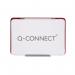 Q-Connect Stamp Pad Metal Case Medium 110 x 70mm Red KF25212 KF25212
