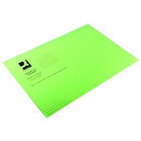 25 x Buff Square Cut Manilla Folders Document Economy 170gsm Foolscap Folder 