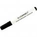 Q-Connect Drywipe Marker Pen Black (10 Pack) KF26035 KF26035