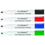 Q-Connect Drywipe Marker Pen Assorted (Pack of 4) KF26038 KF26038