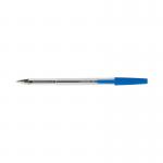 Q-Connect Medium Blue Ballpoint Pen (Pack of 50) KF26039 KF26039