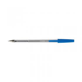 Q-Connect Medium Blue Ballpoint Pen (Pack of 50) KF26039 KF26039