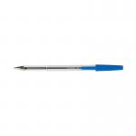 Q-Connect Medium Blue Ballpoint Pen (Pack of 50) KF26039 KF26039