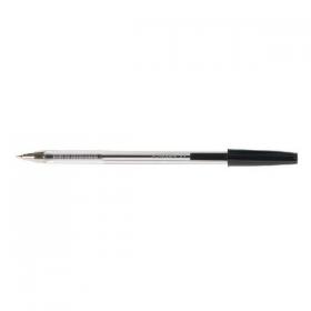 Q-Connect Ballpoint Pen Medium Black (Pack of 50) KF26040 KF26040