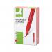 Q-Connect Permanent Marker Pen Bullet Tip Red (Pack of 10) KF26047 KF26047