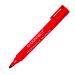 Q-Connect Permanent Marker Pen Bullet Tip Red (Pack of 10) KF26047