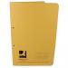 Q-Connect Transfer File 35mm Capacity Foolscap Yellow (Pack of 25) KF26057 KF26057