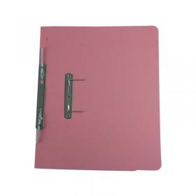 Q-Connect Transfer File 35mm Capacity Foolscap Pink (Pack of 25) KF26058 KF26058