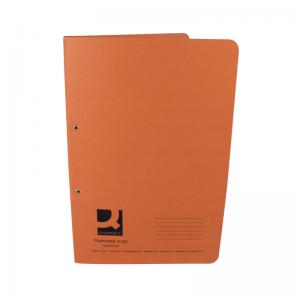 Q-Connect Transfer File 35mm Capacity Foolscap Orange Pack of 25