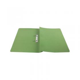 Q-Connect Transfer File 35mm Capacity Foolscap Green (Pack of 25) KF26060 KF26060