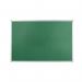 Q-Connect Aluminium Frame Felt Noticeboard with Fixing Kit 900x600mm Green 54034203 KF26063