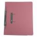 Q-Connect Transfer Pocket File 38mm Capacity Foolscap Pink (Pack of 25) KF26098 KF26098