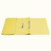 Q-Connect Transfer Pocket 35mm Capacity Foolscap File Yellow (Pack of 25) KF26099