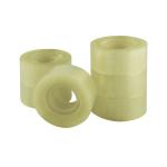 Q-Connect Adhesive Tape 24mm x 33m (Pack of 6) KF27014 KF27014
