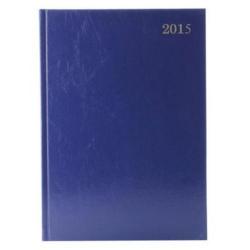 Cheap Stationery Supply of Condiary A4 2015 Two Days Per Page Diary Blue KF2A4BU15 Office Statationery