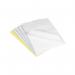 The image shows a pack of 10 Q-Connect Memo Pads. Each pad has a feint ruled board back and contains 160 pages. The pads are A4 size and feature the Q-Connect logo in the top corner. The pages are blank and ready for notes, reminders, and memos.