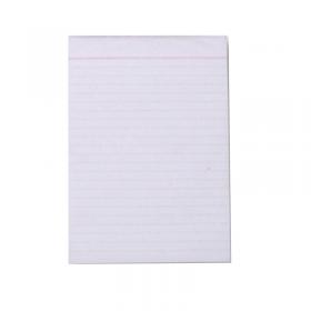 Q-Connect Ruled Scribble Pad 160 Pages 203x127mm (Pack of 20) C60FW KF32003