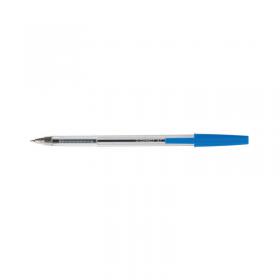 Q-Connect Ballpoint Pen Medium Blue (Pack of 20) KF34043 KF34043