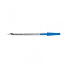 Q-Connect Ballpoint Pen Medium Blue (Pack of 20) KF34043 KF34043