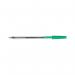 Q-Connect Ballpoint Pen Medium Green (Pack of 20) KF34045 KF34045