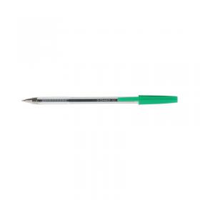 Q-Connect Ballpoint Pen Medium Green (Pack of 20) KF34045 KF34045