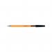 In this picture, you can see a pack of 20 Q-Connect Ballpoint Pens in fine black. The pens have a classic, sleek design and each one has a comfortable grip. The tips are fine and perfect for precise writing. The black ink is smooth and produces clean lines.