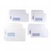 Q-Connect C6 Envelope Low Window Self Seal 90gsm White (Pack of 1000) 7041 KF3410