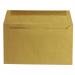 The picture shows a pack of miscellaneous sized Q-Connect envelopes with dimensions of 89x152mm. The envelopes have a wallet design and are sealed with gum. They are made of 70gsm manilla material and come in a pack of 1000.