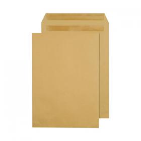 Q-Connect C4 Envelopes Pocket Self Seal 90gsm Manilla (Pack of 250) X1082/01 KF3419