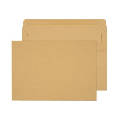 Q-Connect C5 Envelopes Pocket Self Seal 90gsm Manilla (Pack KF3441