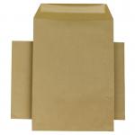 A pack of 250 Q-Connect envelopes in various sizes, made of 90gsm manilla paper and featuring a convenient self-seal closure. The envelopes measure 254x178mm and have a simple pocket design. Perfect for all your mailing needs.