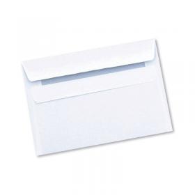 Q-Connect C6 Envelope Wallet Self Seal 90gsm White (Pack of 1000) 7042 KF3472