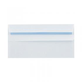 Q-Connect DL Envelopes Wallet Self Seal 100gsm White (Pack of 1000) 7137 KF3514