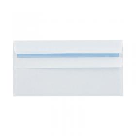 Q-Connect DL Envelopes Wallet Self Seal 100gsm White (Pack of 1000) 7137 KF3514