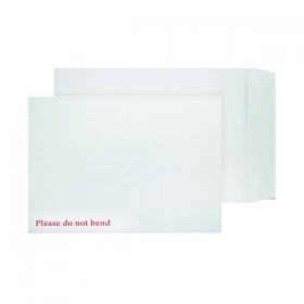 Q-Connect C4 Envelopes Board Back Peel and Seal 120gsm White (Pack of 125) KF3525 KF3525