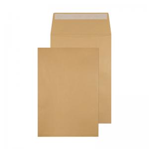 Q-Connect Envelope Gusset 324x229x25mm Peel and Seal 120gsm Manilla