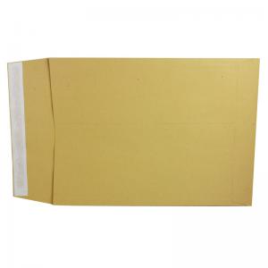 Q-Connect Envelope Gusset 381x254x25mm Peel and Seal 120gsm Manilla