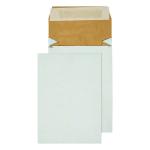Q-Connect Padded Gusset Envelopes C5 229x162x50mm Peel and Seal White (Pack of 100) KF3530 KF3530