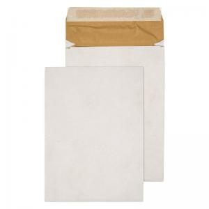 Q-Connect Padded Gusset Envelopes E4 400x280x50mm Peel and Seal White