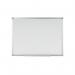 Q-Connect Aluminium Frame Whiteboard 900x600mm 54034621 KF37015 KF37015