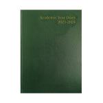 Academic Diary Week To View A4 Green 2023-2024 KF3A4AGN23 KF3A4AGN23