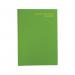 Academic Diary Week To View A4 Lime Green 2026-2027 FS669183 KF3A4ALM26