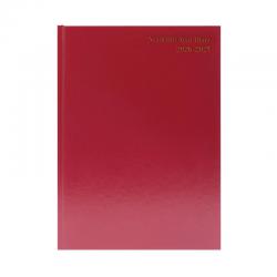 5 Star Academic Diary Week To View A5 Burgundy 2026-2027 KF3A5ABG26 KF3A5ABG26