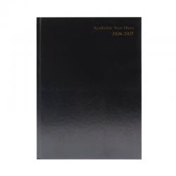 5 Star Academic Diary Week To View A5 Black 2026-2027 KF3A5ABK26 KF3A5ABK26