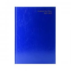 Cheap Stationery Supply of Academic Diary Week To View A5 Blue 2022-2023 KF3A5ABU22 KF3A5ABU22 Office Statationery