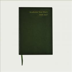 5 Star Academic Diary Week To View A5 Green 2026-2027 KF3A5AGN26 KF3A5AGN26