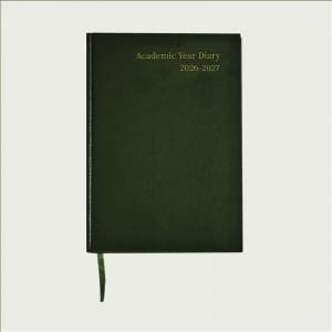 Academic Diary Week To View A5 Green 2026-2027 KF3A5AGN26 KF3A5AGN26