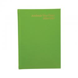 5 Star Academic Diary Week To View A5 Lime Green 2026-2027 FS669186 KF3A5ALM26