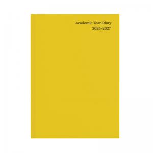 Academic Diary Week To View A5 Yellow 2026-2027 KF3A5AYL26 KF3A5AYL26
