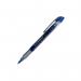 Q-Connect Liquid Ink Rollerball Pen Fine Blue (Pack of 10) KF50140 KF50140